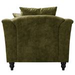 Fauteuil Lovis Microvezel Rica: Antiek groen