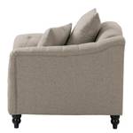 Fauteuil Lovis Geweven stof Jazy: Cappuccino