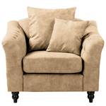 Fauteuil Lovis Microfibre Rica: Beige