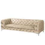 Sofa Merlin (3-Sitzer) Samt Tomi: Creme