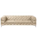 Sofa Merlin (3-Sitzer) Samt Tomi: Creme