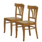 Chaises Brading (lot de 2) Hêtre