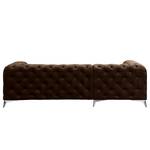 Ecksofa Merlin II Samt Tomi: Havanna - Longchair davorstehend links