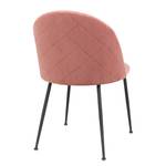 Chaises capitonnées Maxou II (lot de 2) Rose bébé