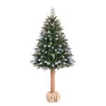 Sapin de Noël artificiel Asmine Polyéthylène - Vert - ∅ 90 cm - Hauteur : 220 cm