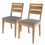 Chaises Elkton (lot de 2) Gris