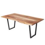 Eettafel Perley Notenboom - Breedte: 180 cm - U-vorm