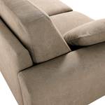 Sofa Kaimt (3-Sitzer) Flachgewebe - Flachgewebe Leara: Taupe