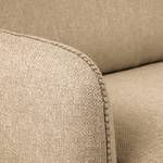 Schlafsofa Jobo Chenille - Chenille Chaja: Beige - Breite: 202 cm