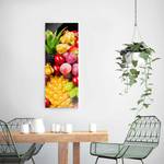 Quadro di vetro Frutta Multicolore - 50 x 125 x 0,4 cm