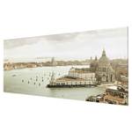 Glazen afbeelding Lagune van Venetië beige - 80 x 30 x 0,4 cm - 80 x 30 cm