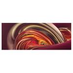 Tableau en verre Fantastic Burning Rouge - 125 x 50 x 0,4 cm - 125 x 50 cm