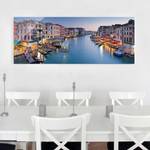 Tableau en verre Canal Grande Multicolore - 80 x 30 x 0,4 cm - 80 x 30 cm