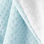 Plaid Leepy Polyester - Bleu layette - 220 x 240 cm