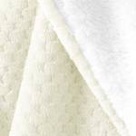 Kuscheldecke Leepy Polyester - Creme - 170 x 210 cm