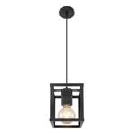 Hanglamp Hagar II Zwart - Metaal - 17 x 120 x 17 cm