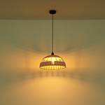 Lampada a sospensione Strahler Rattan / Ferro - 1 punto luce