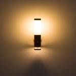 Lampada da parete Jaicy III Vetro acrilico / Acciaio inox - 1 punto luce