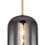 Hanglamp Blacky VI Grijs - Glas - Metaal - Hoogte: 120 cm