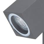 Wandlamp Veronika III glas / aluminium - 1 lichtbron