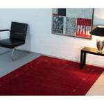 Wollen vloerkleed Lori Dream scheerwol - Rood - 70 x 140 cm