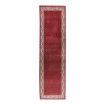 Tapis de couloir Chandi Laine vierge - Rouge - 80 x 300 cm