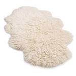 Tapis en laine Flokos 2450 III Laine vierge - Naturel