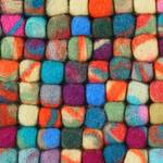 Tapis en laine Felty 2.2 I Laine vierge - Multicolore