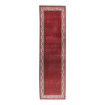 Tapis de couloir Chandi Laine vierge - Rouge - 80 x 200 cm