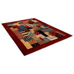 Tapis en laine Hindustan Hali 1425 100 % laine vierge - Rouge - 170 x 240 cm