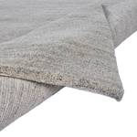 Tapis en laine Taza Royal Uni Laine vierge - Gris sable - 70 x 140 cm