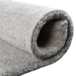 Tapis en laine Maloronga Uni Laine vierge - Gris sable - 140 x 200 cm