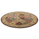 Tapis Gabiro 208 rond Polypropylène - Rouge - Diamètre : 120 cm