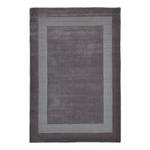 Tapis en laine Usedom Laine vierge - Anthracite - 80 x 150 cm