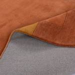 Wollen vloerkleed Ganges wol/viscose - Terracotta - 190 x 290 cm