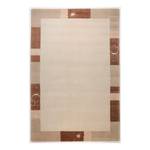 Wollteppich Royal Ganges Wolle / Viskose - Beige - 90 x 160 cm