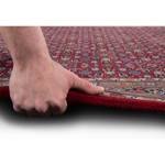 Tapis en laine Benares Herati 100 % laine vierge - Rouge - 70 x 140 cm