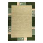 Tapis en laine Royal Ganges Laine / Viscose - Vert - 70 x 140 cm