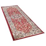 Tapis de couloir Hamadan Polypropylène - Rouge