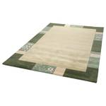 Tapis en laine Royal Ganges Laine / Viscose - Vert - 60 x 90 cm