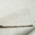 Tapis en laine Alpages Laine vierge - Blanc - 70 x 130 cm