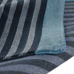 Wollen vloerkleed Miami scheerwol - Blauw - 170 x 240 cm
