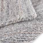 Tapis en laine Sandiego Laine vierge / Viscose - Gris - 170 x 240 cm