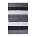 Tapis Happy Design Coton - Noir - 120 x 180 cm