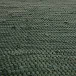 Teppich Happy Cotton Baumwolle - Dunkelgrün - 60 x 120 cm