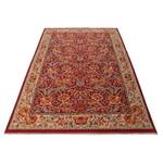 Wollen vloerkleed Saharna 2968 scheerwol - rood - 80 x 145 cm