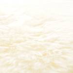 Tapis en peau Maeh Fourrure d’agneau - Crème - 120 x 78 cm