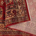 Wollen vloerkleed Saharna 2856 scheerwol - rood - 80 x 145 cm