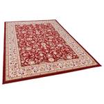 Wollen vloerkleed Dolna 100% scheerwol - Rood - 80 x 150 cm