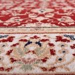 Tapis en laine Dolna 100 % laine vierge - Rouge - 80 x 150 cm